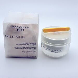 Beekman 1802 Milk Mud Warming Clay Mask 1.69oz NEW Lactic Acid Full Size